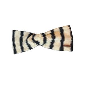 Barts Striped Black‎ and Cream Head Band